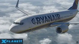 X-Plane 11 | ZIBO B737-800X | Bologna to Malta | Highlights