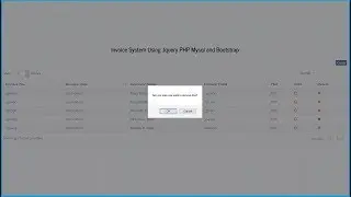 Invoice System Using Jquery PHP Mysql and Bootstrap - 7