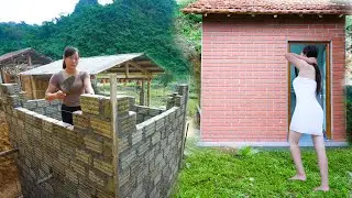 Full Video: Build a Toilet and Bathroom on the Mountain - Do it Yourself from Start to Finish