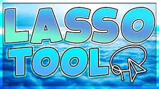 How to use the LASSO TOOL in Photopea!