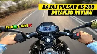 Bajaj Pulsar NS 200 New Model 2024 Ride Review