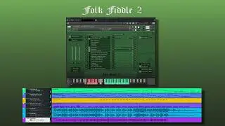 Folk Fiddle 2 - Contextual Demo - High Energy Folk Tune - Violin for Kontakt