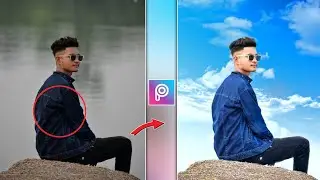 PicsArt Sky Change Photo Editing | Sky Colour Change Photo Editing PicsArt | PicsArt Photo Editing