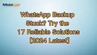 WhatsApp Backup Stuck? Try the 17 Reliable Solutions [2024 Latest]