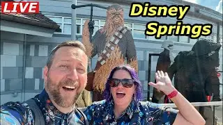 🔴LIVE: Disney Springs! Happy FUN Hour With Fun Fiero! 8-25-2022 | Weekly Live Stream And Hangout!