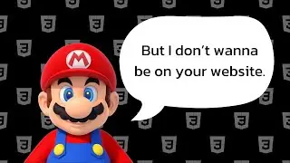 Websites Need More Mario UI