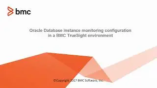 PATROL for Oracle: Configuring an Oracle Database instance for monitoring in a TrueSight environment