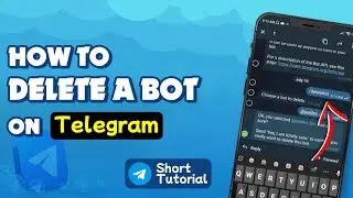 How to delete a bot permanently on telegram 2024 | Initial Solution