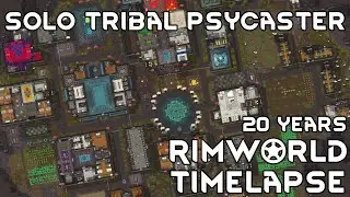 Rimworld Timelapse - Solo Tribal Psycaster