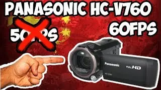 📹Скрытые настройки 60 кадров в секунду на камере panasonic HC-V760!