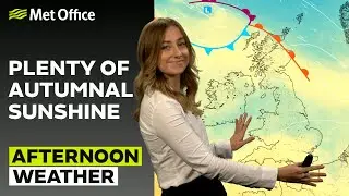 11/10/24 – Sunny spells for many – Afternoon Weather Forecast UK –Met Office Weather