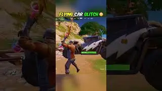 FLYING CAR Glitch in Fortnite Season 4😳 (Chapter 5) C/DopeFTL #fortnite #foryou #fyp #shortsfeed
