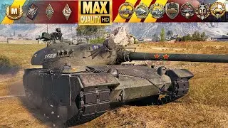116-F3: Domination on map Steppes - World of Tanks