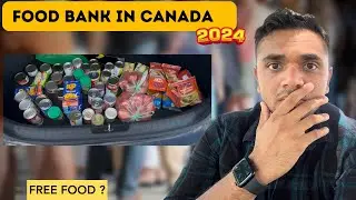 INDIAN STUDENT DONATING FOOD IN CANADA || WHAT IS FOOD BANK IN CANADA ? || MR PATEL ||