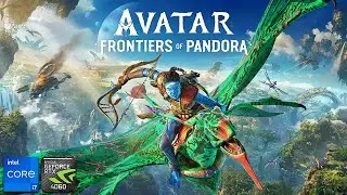 Avatar Frontiers of Pandora FSR 3 FG | RTX 4060 + i7 13700HX | Performance Testing