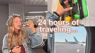 Traveling back to the U.S for the first time in a year and a half..
