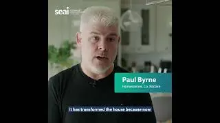 SEAI | Homeowner Paul Byrne describes his upgraded house  