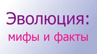 Эволюция: мифы и факты (Свидетели Иеговы)