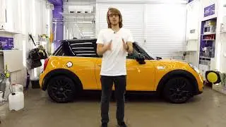 Mini Cooper - матовый винил не защитил! Антигравийная пленка = полиуретан!