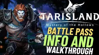 Tarisland Battle Pass Beginners Guide | New Player Tutorial | New MMORPG 2024