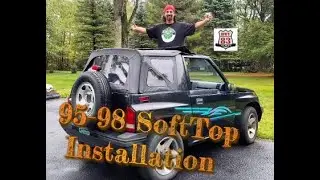 Soft Top Installation 95-98 Geo Tracker Suzuki Sidekick 