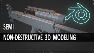 Semi Non-Destructive 3d Modeling in Blender
