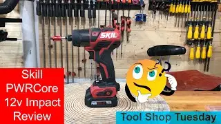 Tool Shop Tuesday. Skill PWRCore 12v Brushless Impact Driver.