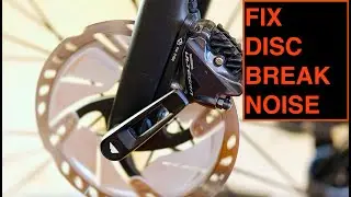 How to fix Disc Break Noise | Road Bike Maintenance