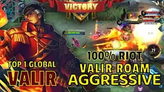 Top 1 Global Valir Gameplay Anggressive | Valir Best Build 2022 | Build Top 1 Global Valir - MLBB