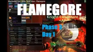 Blackwing Lair - Main Tank View - Flamegore