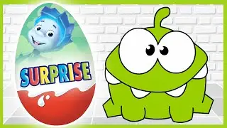 Фиксики - Ам Ням - Мультик для детей - Киндер Сюрприз - Нолик и Симка - Surprise Eggs