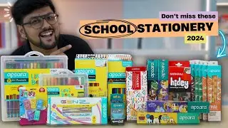 Best School Supplies By Apsara & Nataraj-2024 | Pencil , Pens , Notebooks , Art Supplies & More