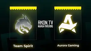 ДОТА 2 [RU] Aurora Gaming vs Team Spirit [bo2] Riyadh Masters 2024, Group Stage, Riyadh Masters 2024