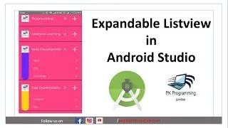 Expandable ListView in Android Studio with Add and Delete Item  Example