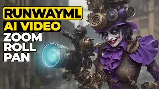RunwayML and GEN-2 Camera Movement - Create AI Video and Animation with Cinematic Camera Control