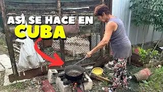 IMPACTADA 😱 No creerás lo que cocina 🧑‍🍳 esta señora en Cuba 🇨🇺