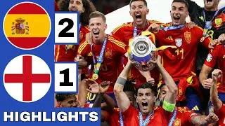 🔴Spain vs England (2-1) Extended HIGHLIGHTS | EURO 2024 FINAL!