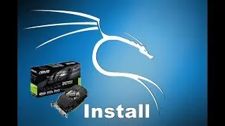 Install nvidia video card in Kali Linux