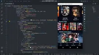 Anime UI in Flutter