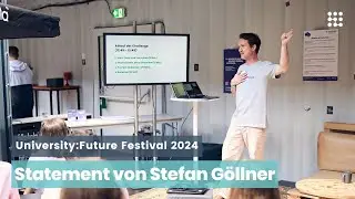 Stefan Göllner (Stifterverband | KI-Campus) zu KI und Hochschulen | U:FF 2024