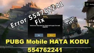 Pubg Hata Kodu 554762241 - PUBG OYUNA GİRMİYOR