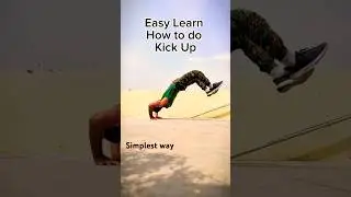 Learn fast how to do kick up #tutorial