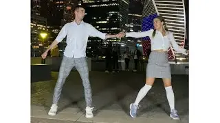 Пара красиво танцует 🔥 Shuffle Dance & Cutting Shapes!