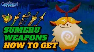 HOW TO GET SUMERU WEAPON BLUEPRINTS! (GUIDE) | Genshin Impact