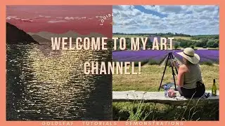 Artist on Youtube - learn Painting Skills, Goldleaf tips, En Plein Air and more
