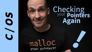 Another way to check pointers at runtime in C