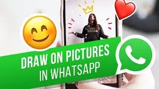 Add Emoji, Text and Draw on Photos in WhatsApp