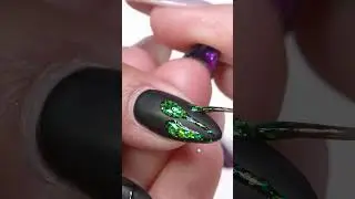 Beetlejuice Nail Art Tutorial