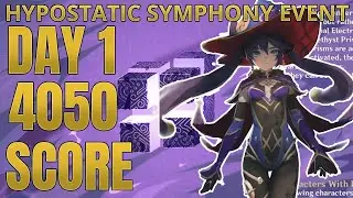 [Genshin Impact] DAY 1 Hypostatic Symphony Event 4050 Score