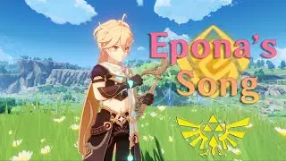 EPONA'S SONG 🐴 Songs on Lyre | Genshin Impact